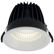 Ansell Unity 150 LED Downlight Warm White 37w White