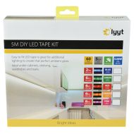 AVSL153.725UK 5 METRE LED TAPE KIT 6000K Cool White Power supply, and connectors. Easy to cut to at 5cm intervals. IP65 waterproofing
