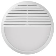 Bell Lighting White Louvre Bezel for Oberon Bulkhead