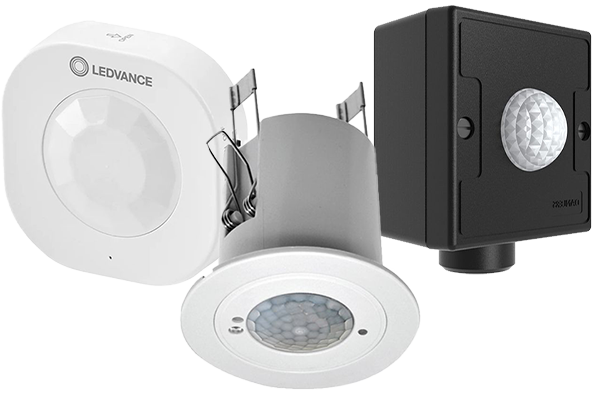 a selection of motion detection sensors that can be used in the home