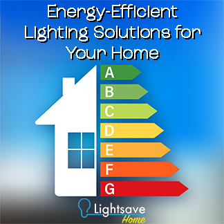 a graphic of half a house outline next to an energy classification rating scale